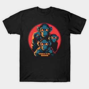 Children of the damned Iron Maiden monkey T-Shirt